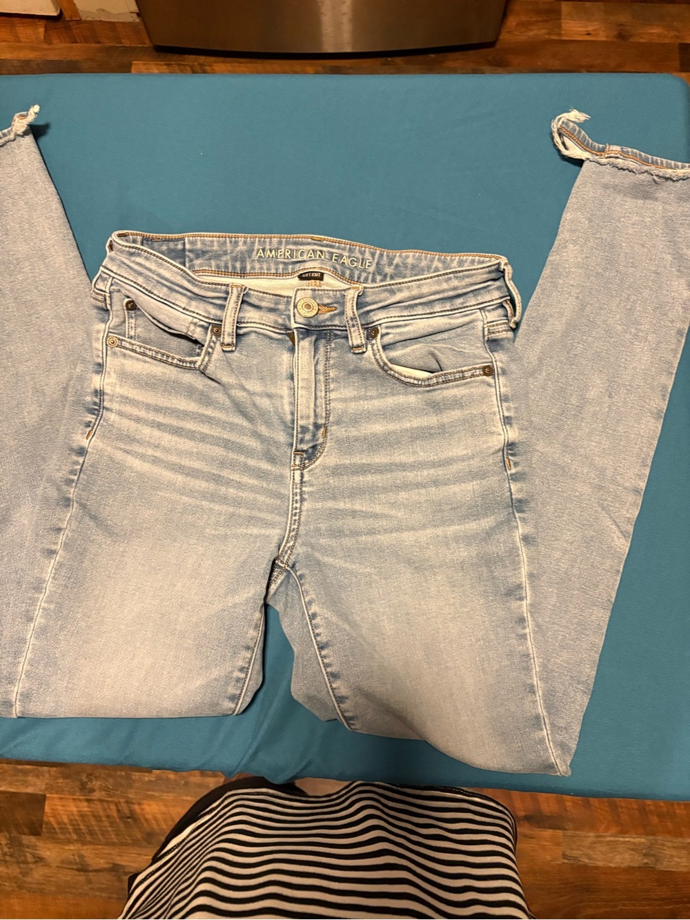 American Eagle Outfitters Light Blue Women's Skinny Jeans
